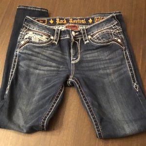 NWOT Rock Revival Tia Skinny Jeans